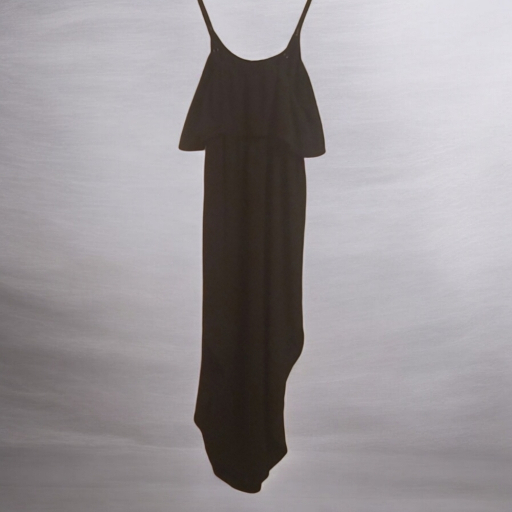 Nerlerolian medium sleeveless summer dress black comfy Crepe Feel - Picture 2 of 16